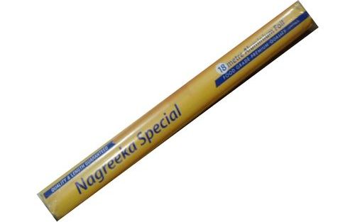 Nagreeka Special 18 Mtr Aluminium Foil Roll 10.5 mic