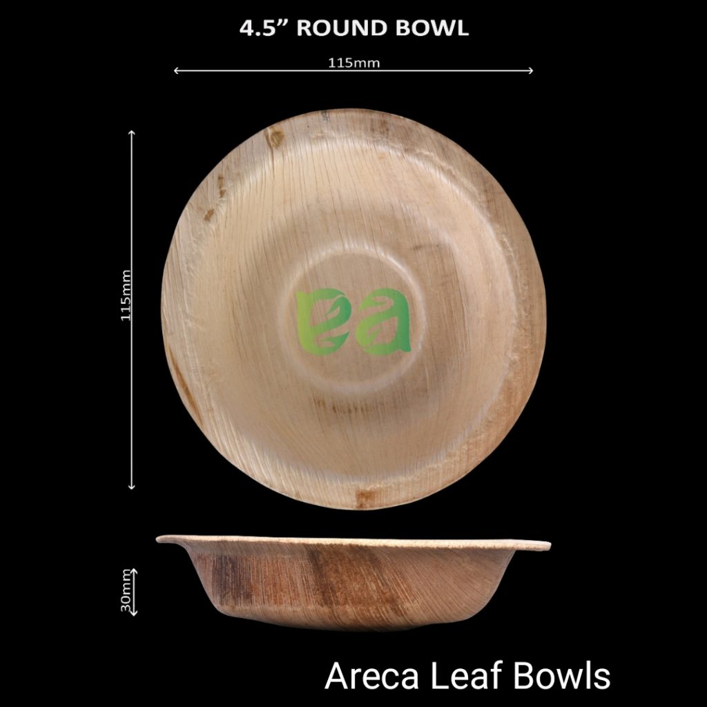 areca leaf bowl