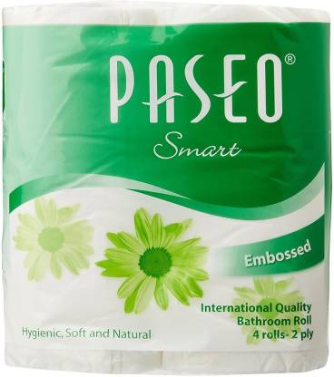Paseo 4X1 Smart 2 Ply Emb. Toilet Rolls  by channel packaging 