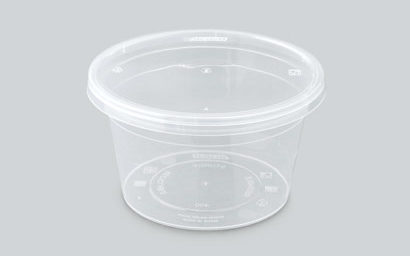 Plascon 400 ml Round Food Container    by channel packaging 