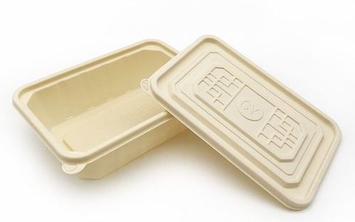 Cornstarch container by channel packaging 
