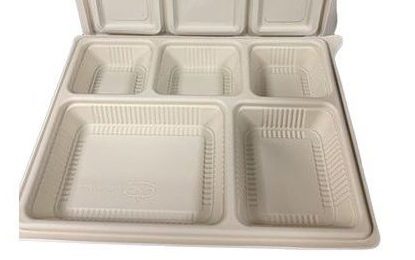 Cornstarch meal tray by channel packaging 