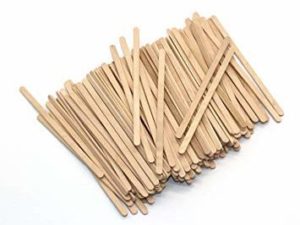Wooden Coffee Stirrers (4.5”)  by channel packaging 