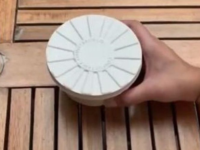 Cornstarch lid for container by channel packaging 