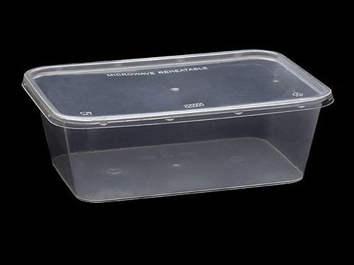 plastic rectangular food container by channel packaging 