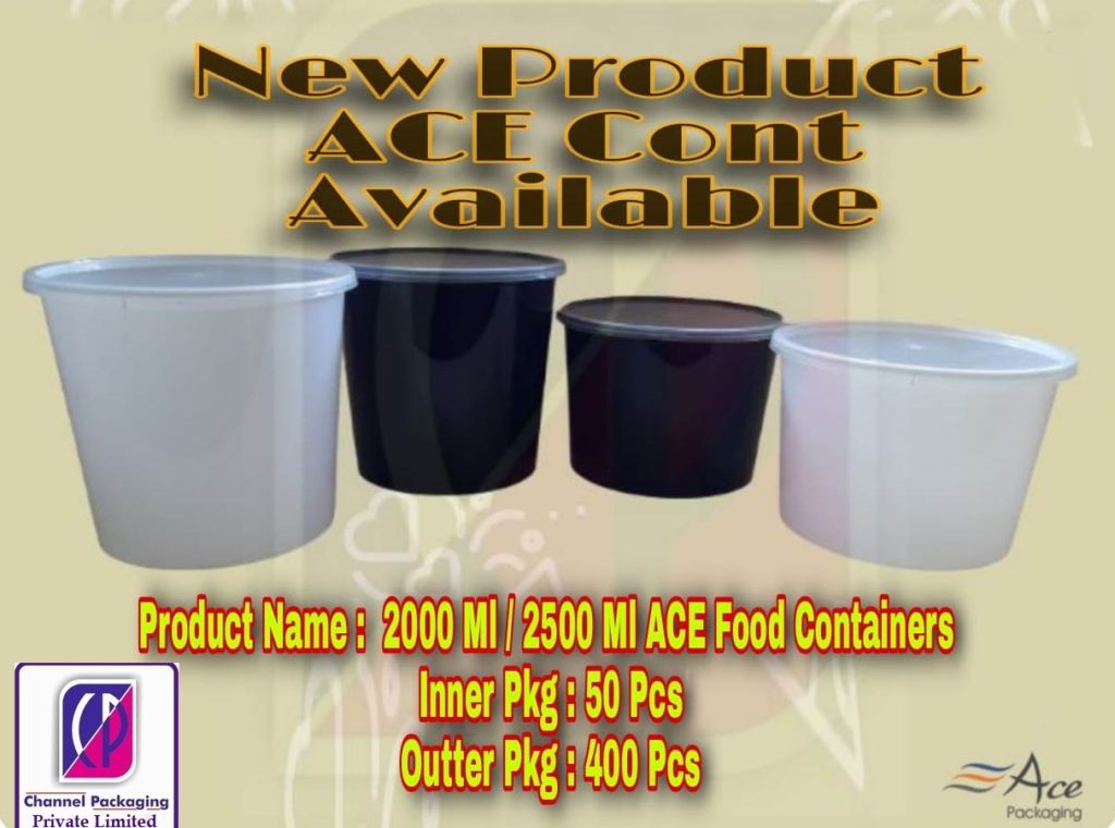 Funn 2500 Ml Round Food Container  by channel packaging 