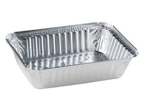 Silver pot 450 ml Aluminium Foil Container  Without Paper lid 